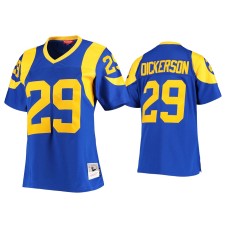 Women's Los Angeles Rams #29 Eric Dickerson Royal Legacy Replica Jersey