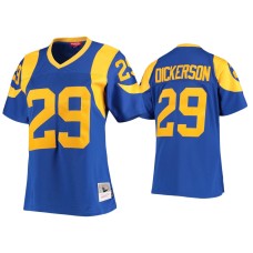 Women's Los Angeles Rams #29 Eric Dickerson Royal Legacy Replica Jersey