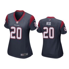 Men's Houston Texans #20 2019 Justin Reid Navy Game Jersey