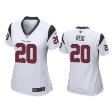 Men's Houston Texans #20 2019 Justin Reid White Game Jersey