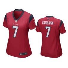 Men's Houston Texans #7 2019 Ka'imi Fairbairn Red Game Jersey