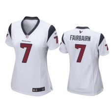 Men's Houston Texans #7 2019 Ka'imi Fairbairn White Game Jersey