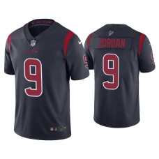 Men's Houston Texans #9 Color Rush Limited Brevin Jordan Navy Jersey