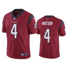 Men's Houston Texans #4 Vapor Untouchable Limited Deshaun Watson Red Jersey