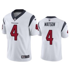 Men's Houston Texans #4 Vapor Untouchable Limited Deshaun Watson White Jersey