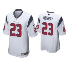 Men's Houston Texans #23 Eric Murray White Game Jersey