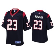 Men's Houston Texans #23 Eric Murray Navy Pro Line Jersey