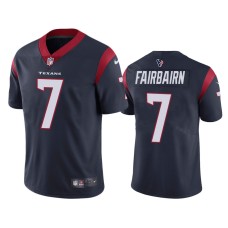 Men's Houston Texans #7 Vapor Untouchable Limited Ka'imi Fairbairn Navy Jersey