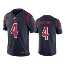 Men's Houston Texans #4 Nike Deshaun Watson Navy Color Rush Limited Jersey