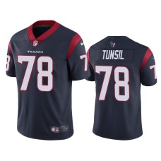 Men's Houston Texans #78 Vapor Untouchable Limited Laremy Tunsil Vapor Limited Navy Jersey