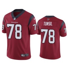 Men's Houston Texans #78 Vapor Untouchable Limited Laremy Tunsil Vapor Limited Red Jersey