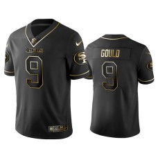 Men's San Francisco 49ers #9 2019 Golden Edition Vapor Untouchable Limited Robbie Gould Black Jersey