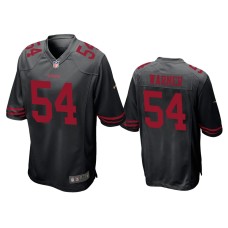 Men's San Francisco 49ers #54 Fred Warner Black Game Jersey