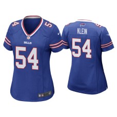 Women's Buffalo Bills #54 A.J. Klein Royal Game Jersey