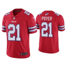 Buffalo Bills #21 Jordan Poyer Red Vapor Limited Jersey