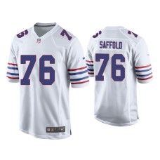 Buffalo Bills #76 Rodger Saffold White Alternate Game Jersey