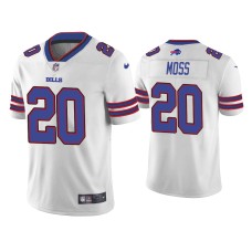 Buffalo Bills #20 Zack Moss Vapor Limited White Jersey