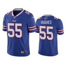 Buffalo Bills #55 100th Season Jerry Hughes Royal Limited Jersey