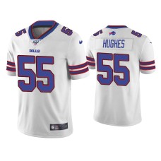 Buffalo Bills #55 Jerry Hughes 100th Season White Vapor Limited Jersey