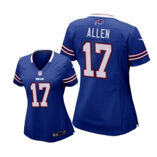 Women's Buffalo Bills #17 Royal Josh Allen Game Jersey