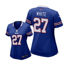 Women's Buffalo Bills #27 Royal Tre'Davious White Game Jersey