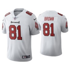 Men's Tampa Bay Buccaneers #81 2020 Antonio Brown White Vapor Untouchable Limited Jersey