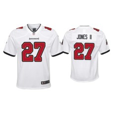 Youth Tampa Bay Buccaneers #27 2020 Ronald Jones II White Game Jersey