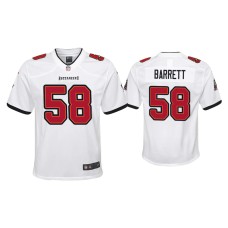 Youth Tampa Bay Buccaneers #58 2020 Shaquil Barrett White Game Jersey