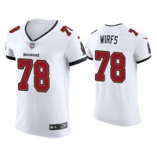 Men's Tampa Bay Buccaneers #78 2020 Tristan Wirfs White Vapor Elite Jersey