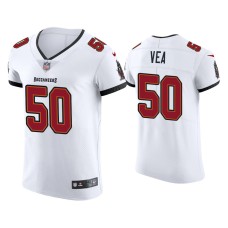 Men's Tampa Bay Buccaneers #50 2020 Vita Vea White Vapor Elite Jersey