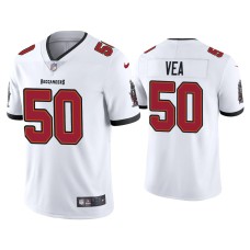 Men's Tampa Bay Buccaneers #50 2020 Vita Vea White Vapor Limited Jersey