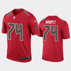 Men's Tampa Bay Buccaneers #74 Ali Marpet Red Nike legend color rush Jersey