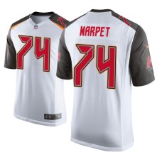 Men's Tampa Bay Buccaneers #74 White Ali Marpet Nike Game Jersey