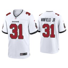 Men's Tampa Bay Buccaneers #31 Antoine Winfield Jr. White 2020 NFL Draft Game Jersey