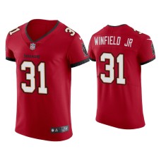 Men's Tampa Bay Buccaneers #31 Antoine Winfield Jr. Red Vapor Elite Jersey