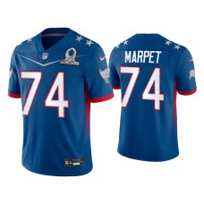 Men's Tampa Bay Buccaneers #74 Ali Marpet 2022 NFC Pro Bowl Royal Game Jersey