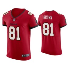 Men's Tampa Bay Buccaneers #81 Antonio Brown Red Vapor Elite Jersey