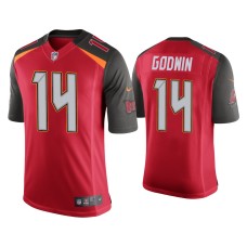 Men's Tampa Bay Buccaneers #14 Chris Godwin Vapor Limited Red Jersey