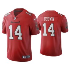 Men's Tampa Bay Buccaneers #14 Chris Godwin Vapor Limited Red Jersey