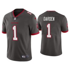 Men's Tampa Bay Buccaneers #1 Jaelon Darden Vapor Limited Pewter Jersey