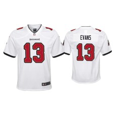 Youth Tampa Bay Buccaneers #13 Mike Evans White Game Jersey