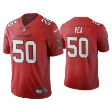 Men's Tampa Bay Buccaneers #50 Vita Vea Vapor Limited Red Jersey