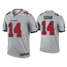 Men's Tampa Bay Buccaneers #14 Chris Godwin Gray Inverted Legend Jersey