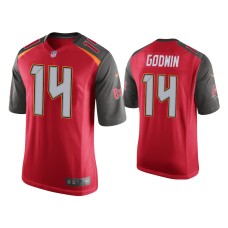 Men's Tampa Bay Buccaneers #14 Chris Godwin Red Game Jersey