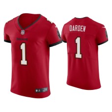 Men's Tampa Bay Buccaneers #1 Jaelon Darden Red Vapor Elite Jersey