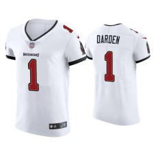 Men's Tampa Bay Buccaneers #1 Jaelon Darden White Vapor Elite Jersey