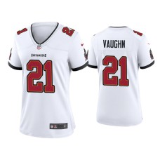 Women's Tampa Bay Buccaneers #21 Ke'Shawn Vaughn White Game Jersey