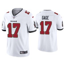 Men's Tampa Bay Buccaneers #17 Russell Gage Vapor Limited White Jersey