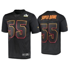 Men's Tampa Bay Buccaneers #55 Super Bowl LV Black Limited Jersey