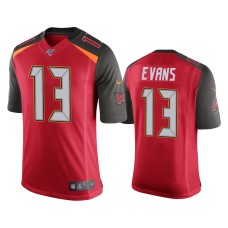 Men's Tampa Bay Buccaneers #13 Mike Evans 100th Season Red Vapor Limited Jersey